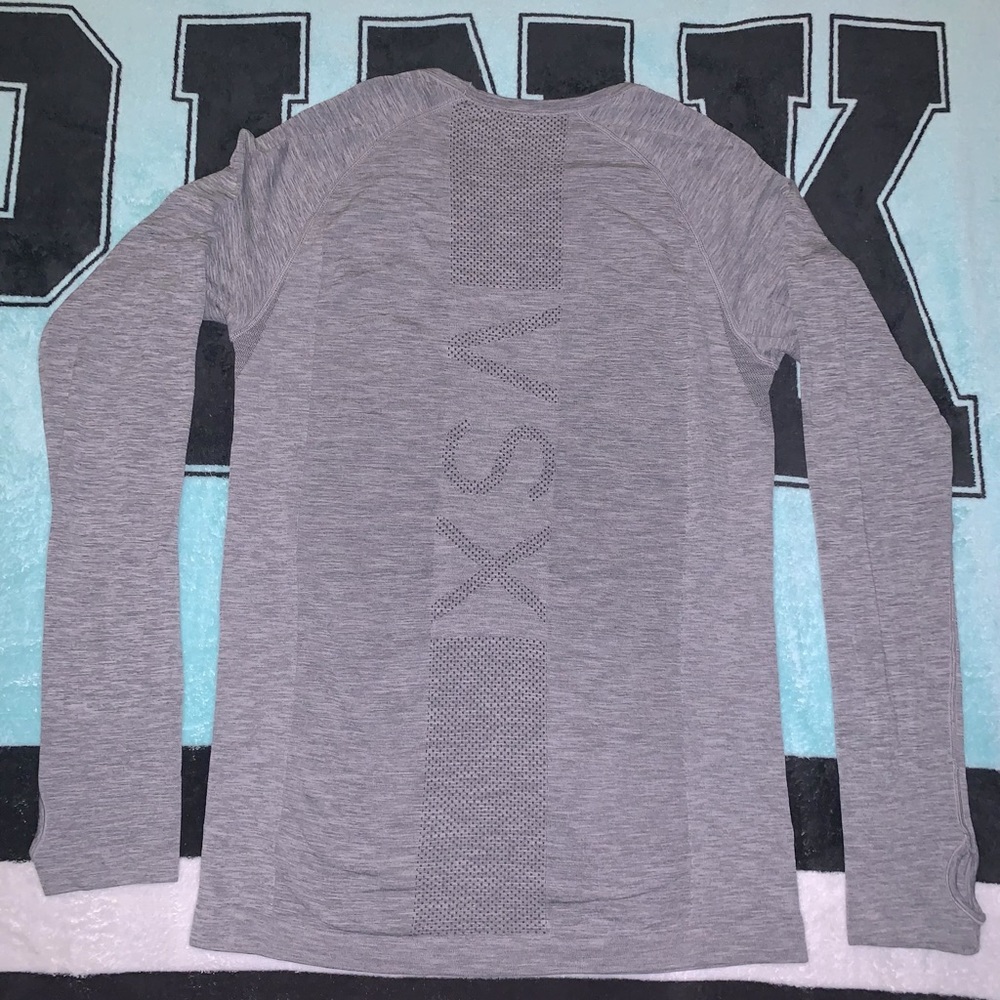 •Victoria’s Secret Sport• long sleeve grey shirt